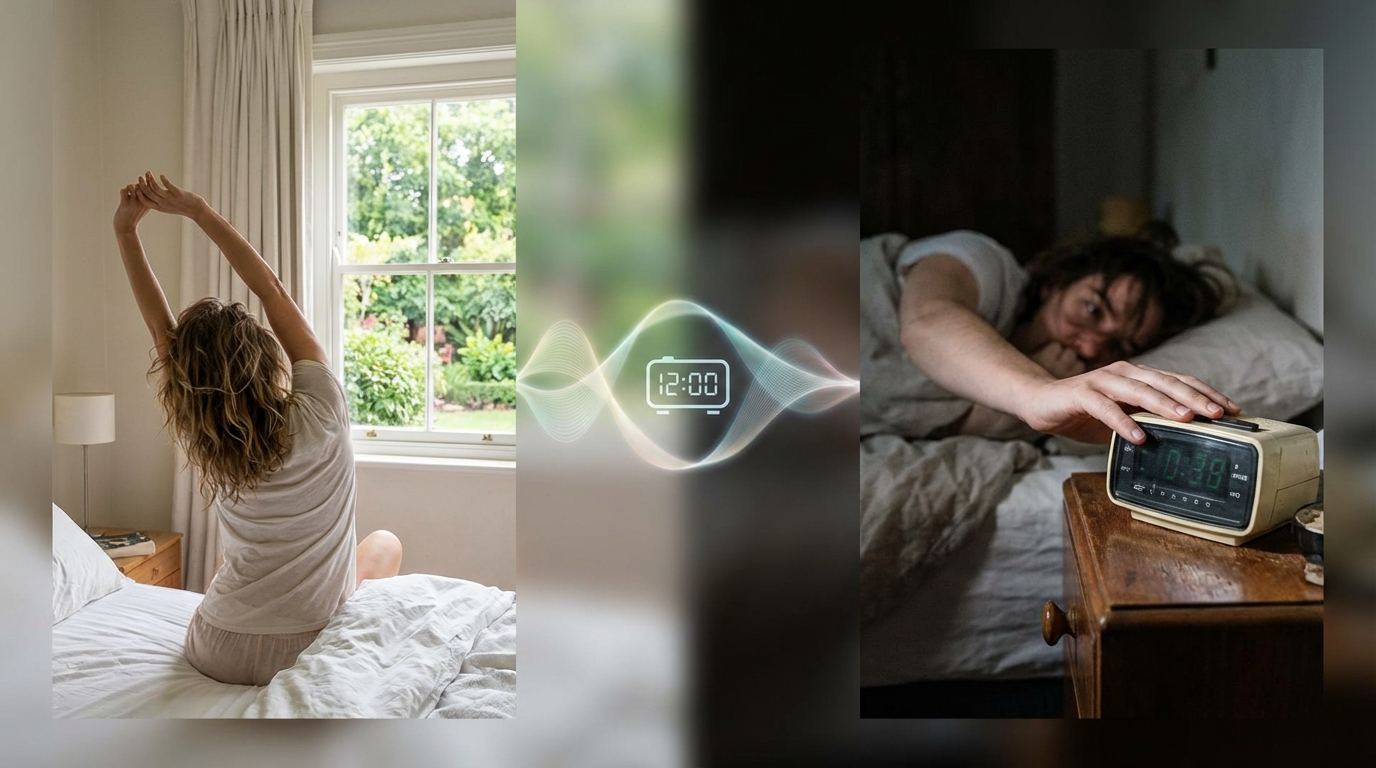 Réveil naturel vs alarme : pourquoi l’alarme n’est pas le problème (mais sa brutalité, oui)