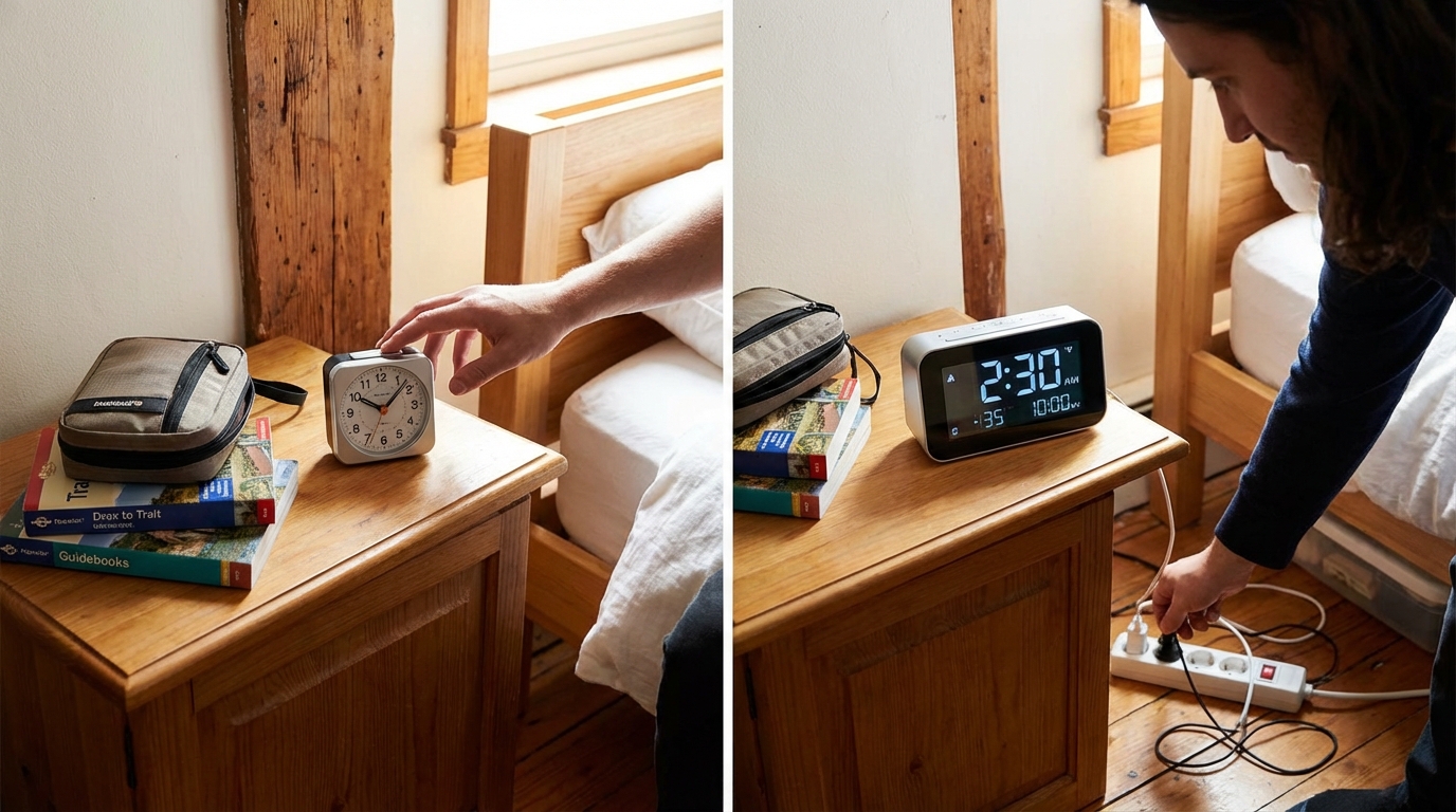 Réveil à pile ou secteur : comment choisir selon votre situation