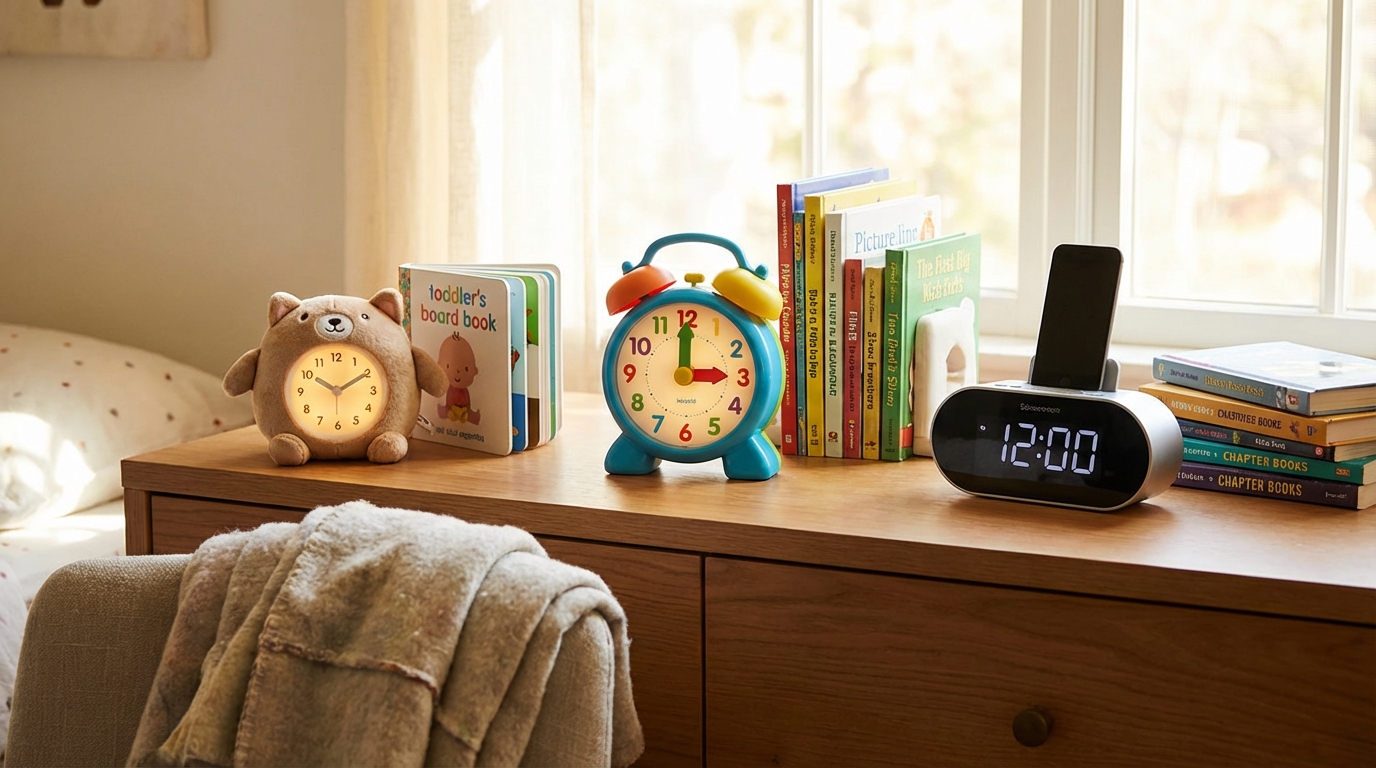 13 meilleurs réveils pour enfant par âge (0-12 ans)