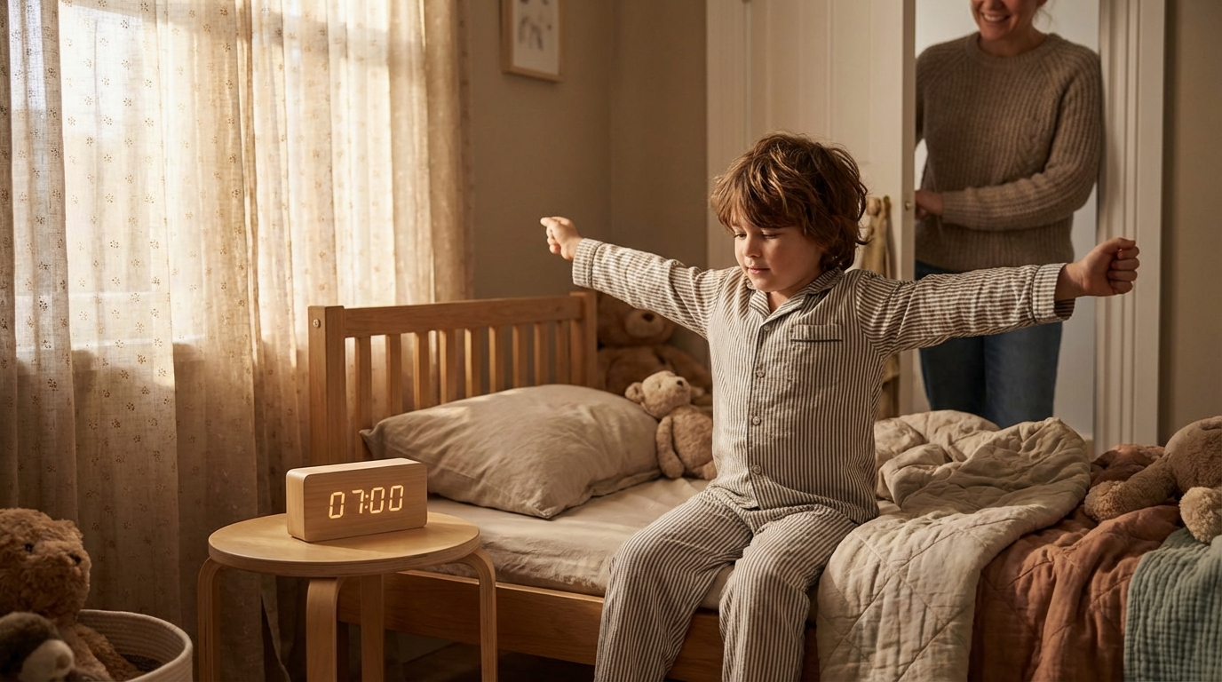 À quel âge offrir un réveil à un enfant ? Guide par âge