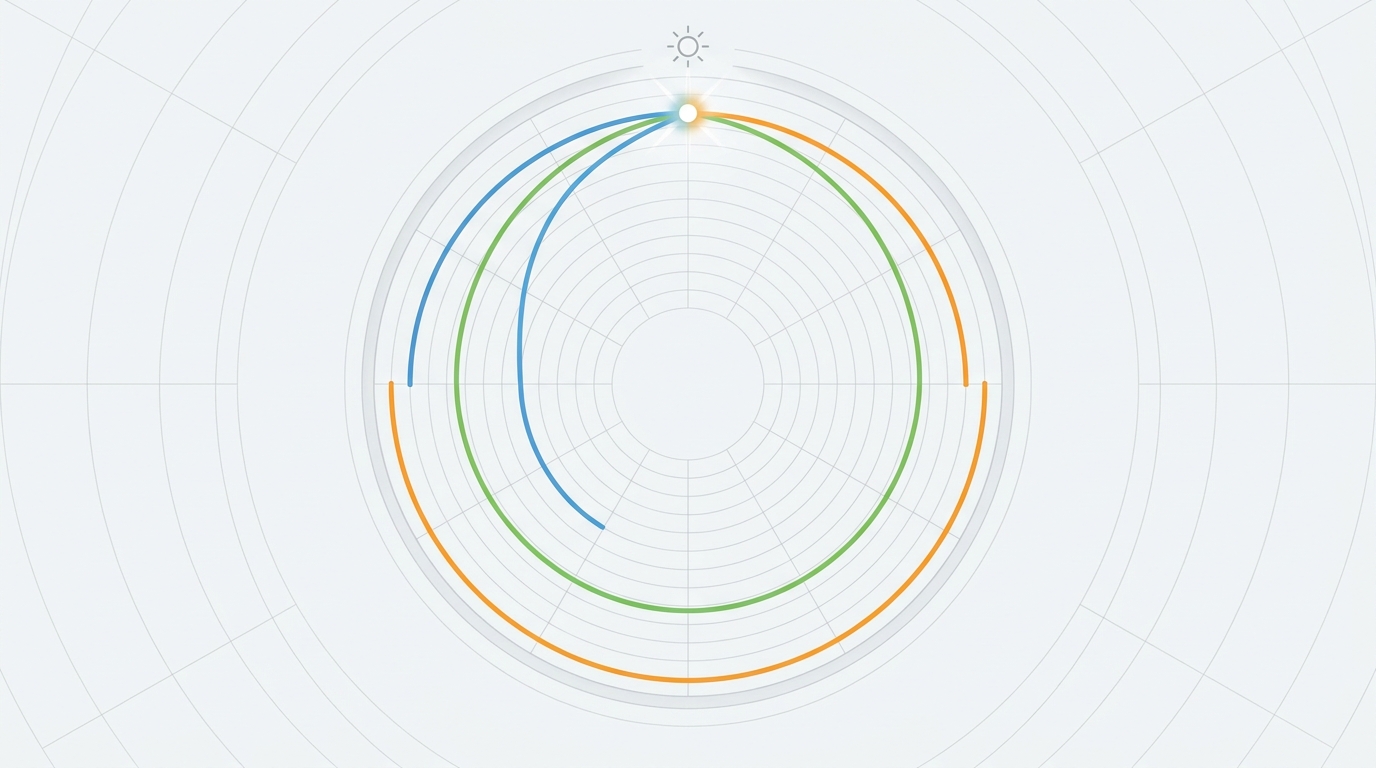 Comparaison visuelle entre 4, 5 et 6 cycles.