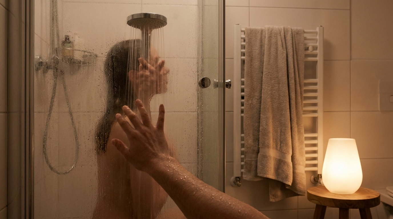 Douche tiède avant le coucher pour mieux lancer l’endormissement.