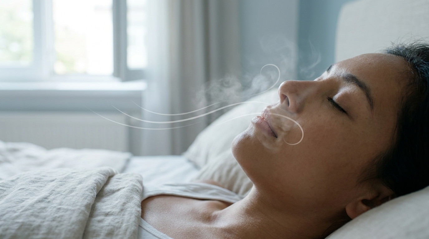 Respiration lente pour réduire l’hyperéveil